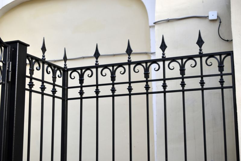 Elegant Iron Fence