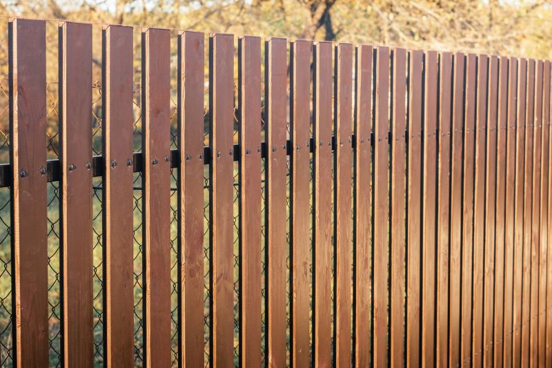 Elegant Wooden Fence